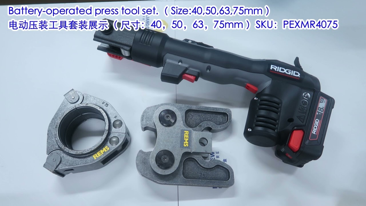 NORIKA ® Installation demonstration of multilayer PEX pipes and accessoriesF5 (PRESS-FIT FITTING)