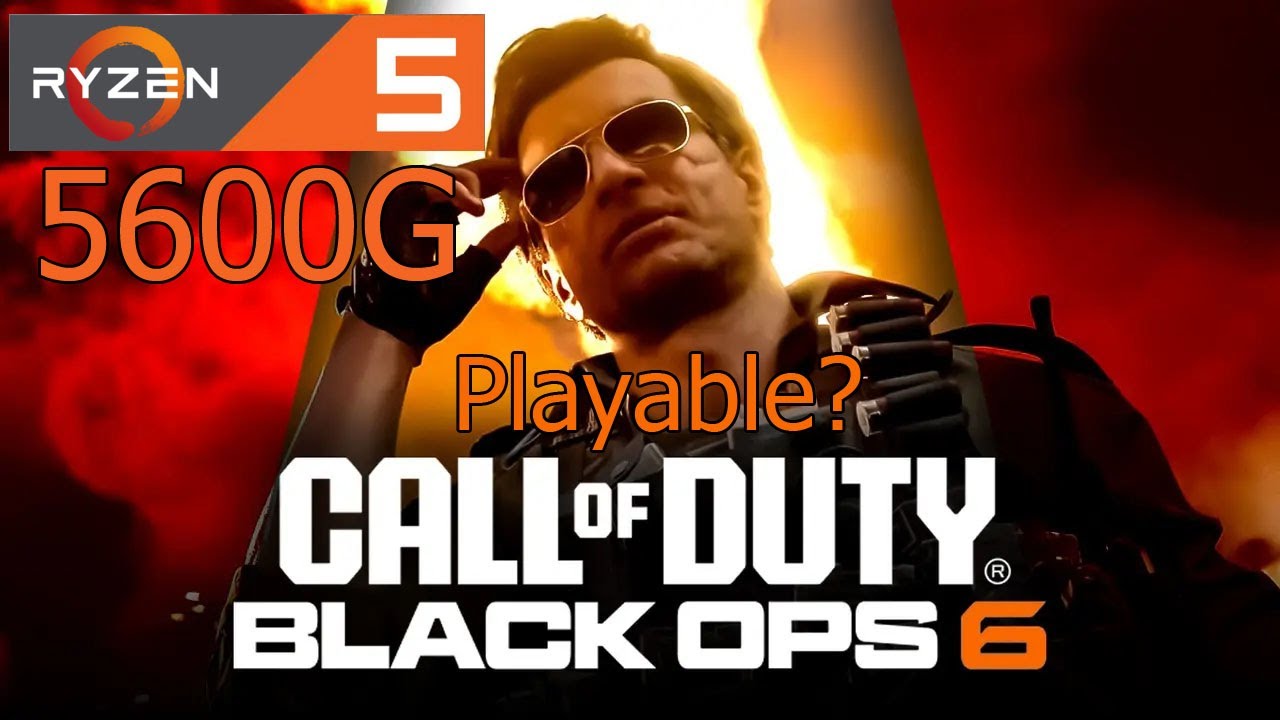 Ryzen 5 5600G | Call of Duty: Black Ops 6 | Best Settings