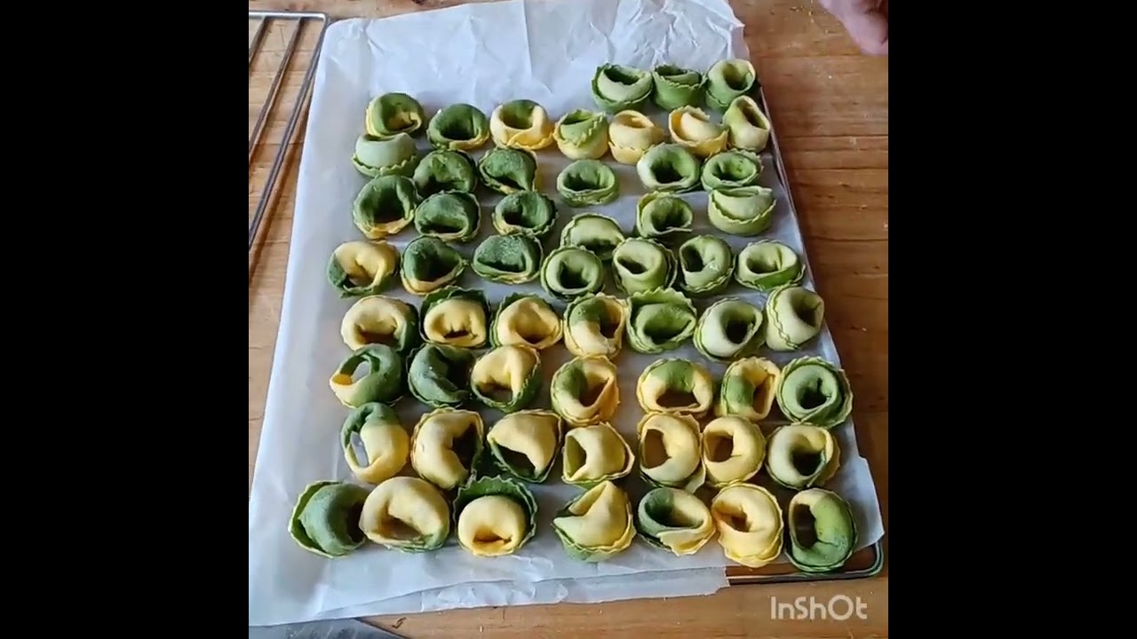 TORTELLONI RICOTTA E CARCIOFI.