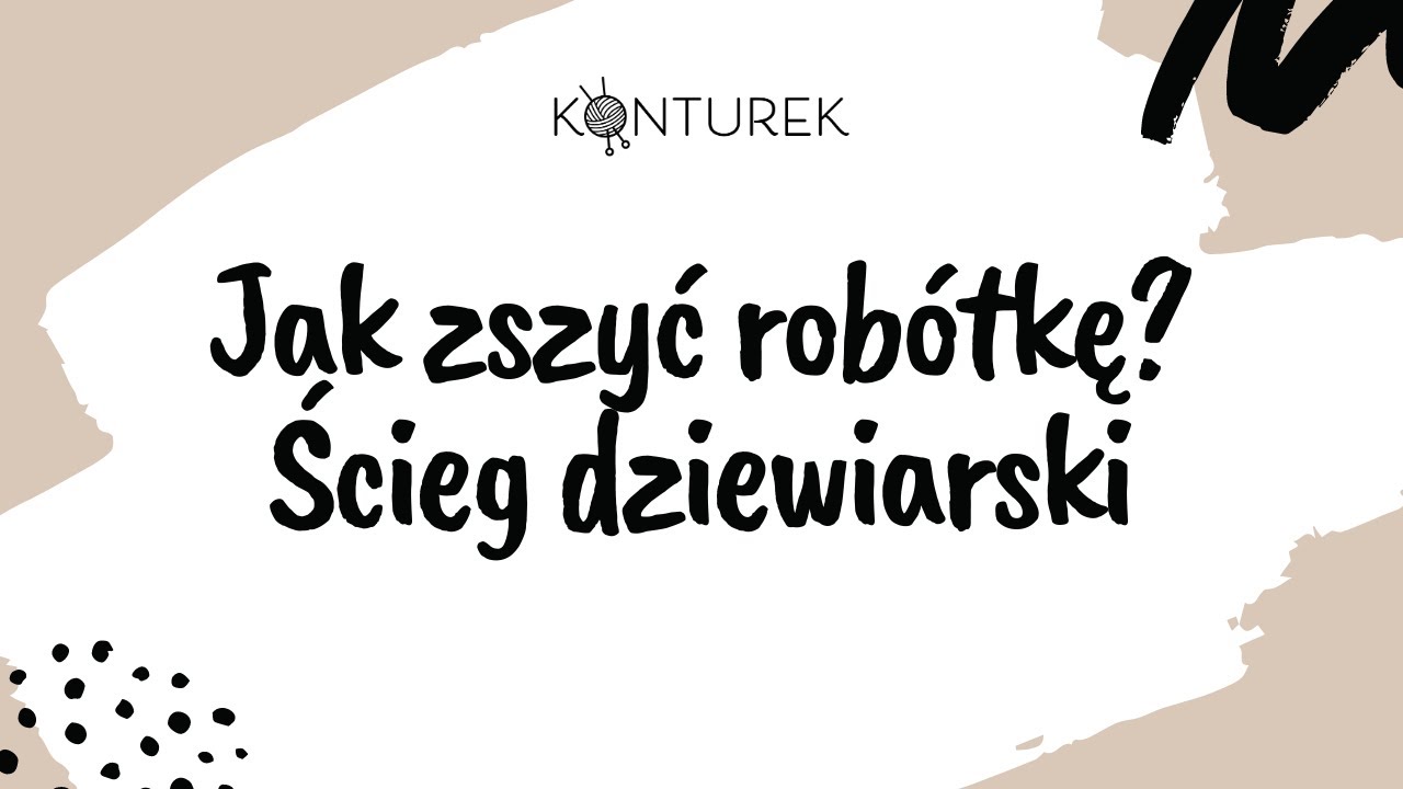 ŚCIEG DZIEWIARSKI - Jak zszyć robótkę? / Grafting or kitchener stitch.