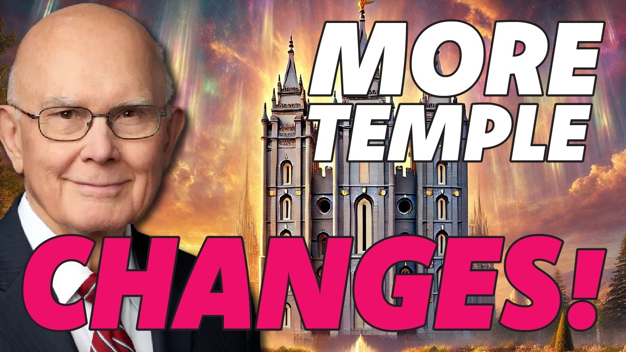 More Temple Changes Just Announced… (Why Is the Temple Opening on Sunday?!)