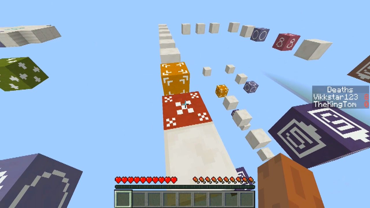 Minecraft BLOCKRUNNER PARKOUR with Vikkstar