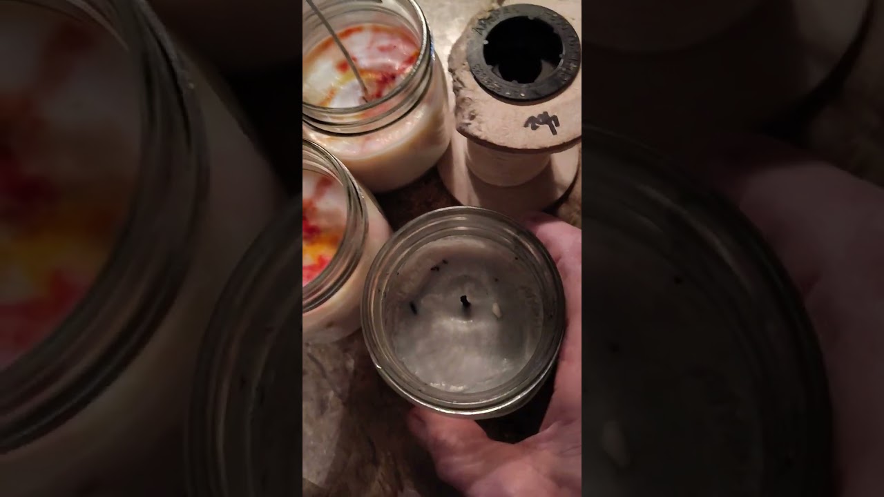 Home candle maker tips on wicks & containers 