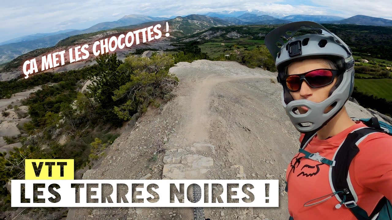 Les terres noires en VTT - Ca met les chocottes !