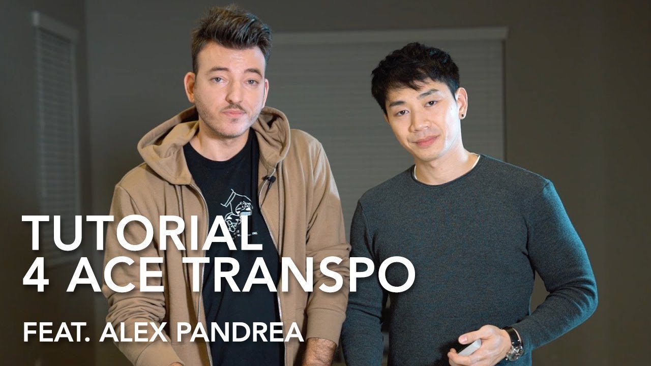 Learn How to Switch 4 Aces | Tutorial by Alex Pandrea
