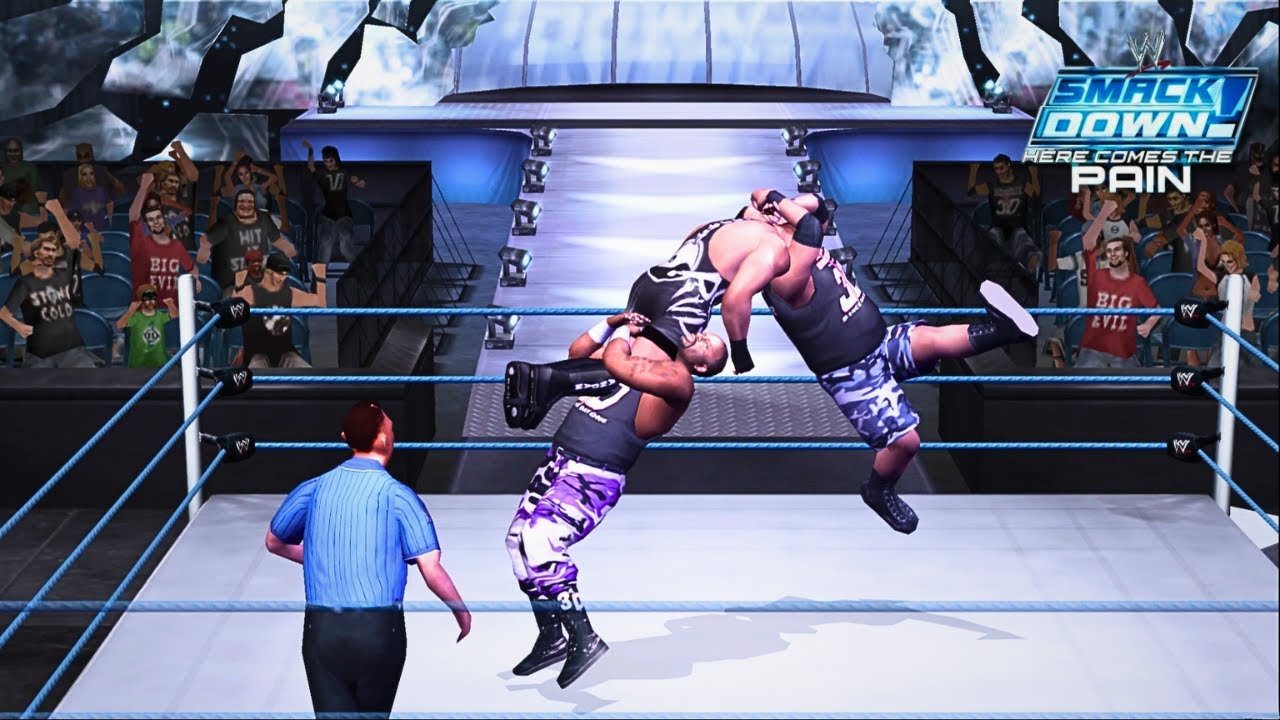 The Dudley Boyz vs RVD | 2 on 1 Handicap Match | Smackdown Difficulty | WWE Smackdown! HCTP