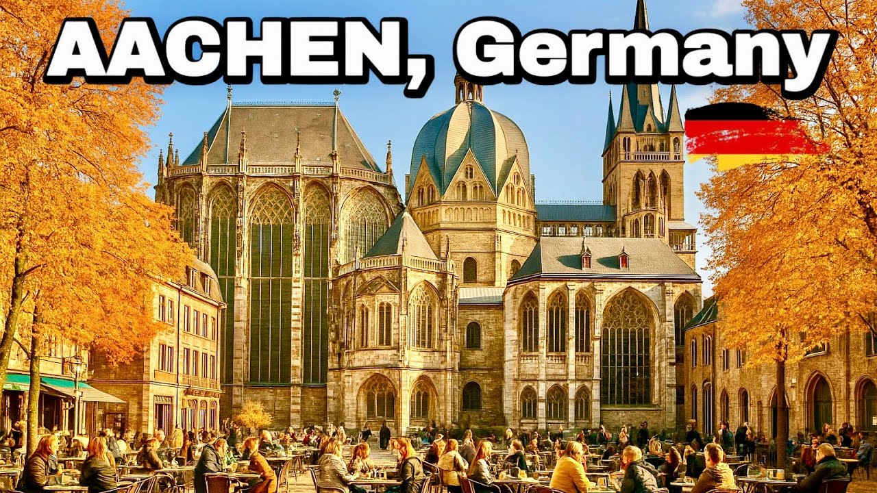 Aachen Germany Walking Tour 🇩🇪 | Discover the old town