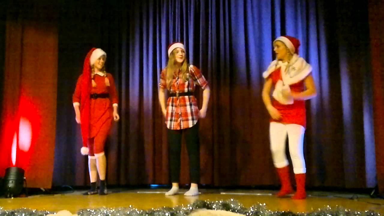 Discoqueens Sean Banan Gott nytt Jul Julshow Bolmsö 2011