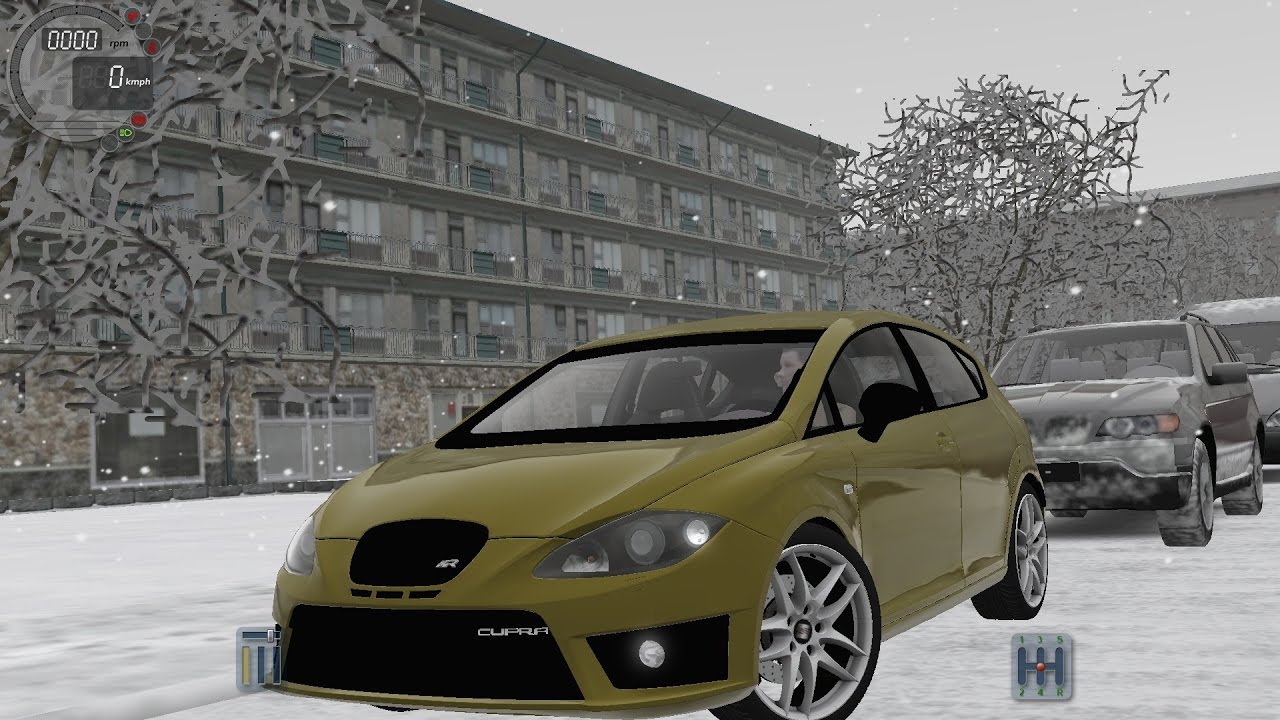 City Car Driving 1.5.3 Seat Leon Cupra FR 2010 SNOW [G27]