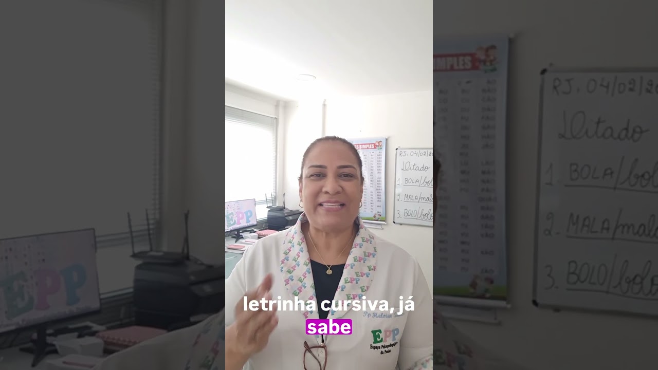 Alfabetização!