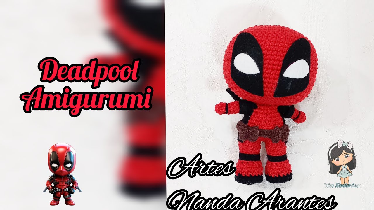DEADPOOL AMIGURUMI