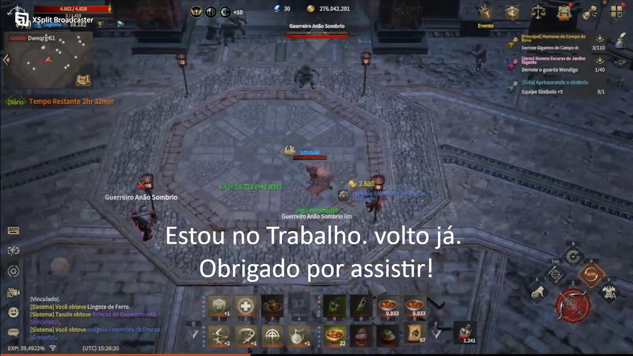 jogando ROm - Golden Age