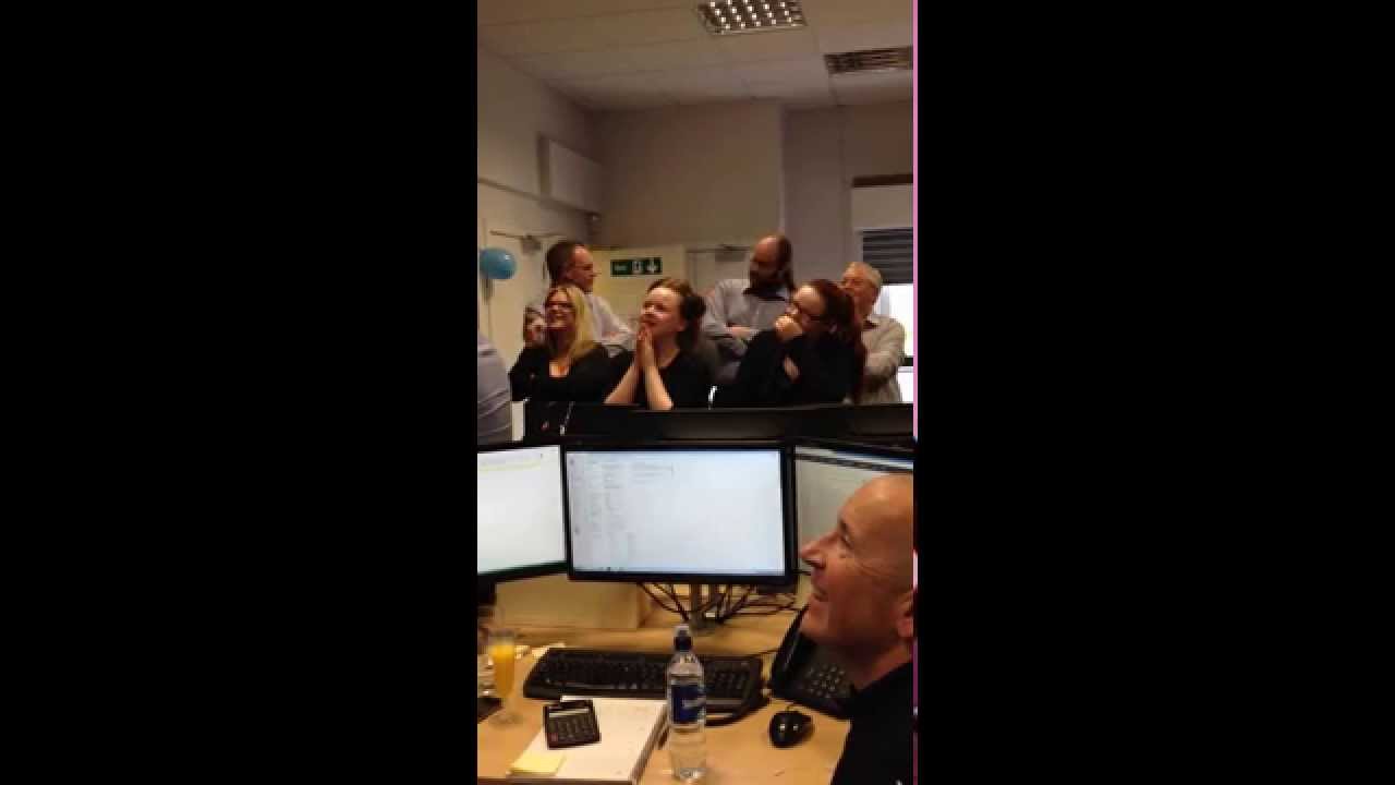 Our CEO's reaction to his surprise 50th birthday video.