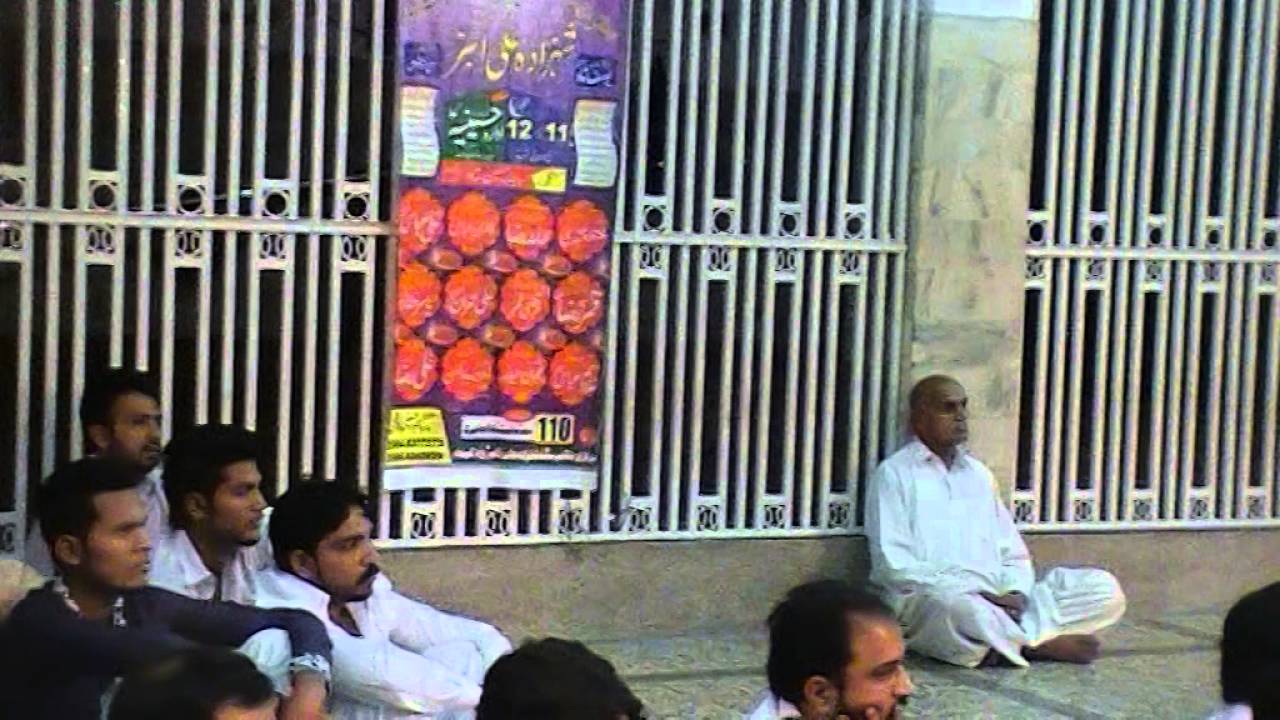 Allama Syed Ali Zaighum Rizvi At 13 Rajab Jashan 2016 Imam Bargah Qadeem Rawalpindi