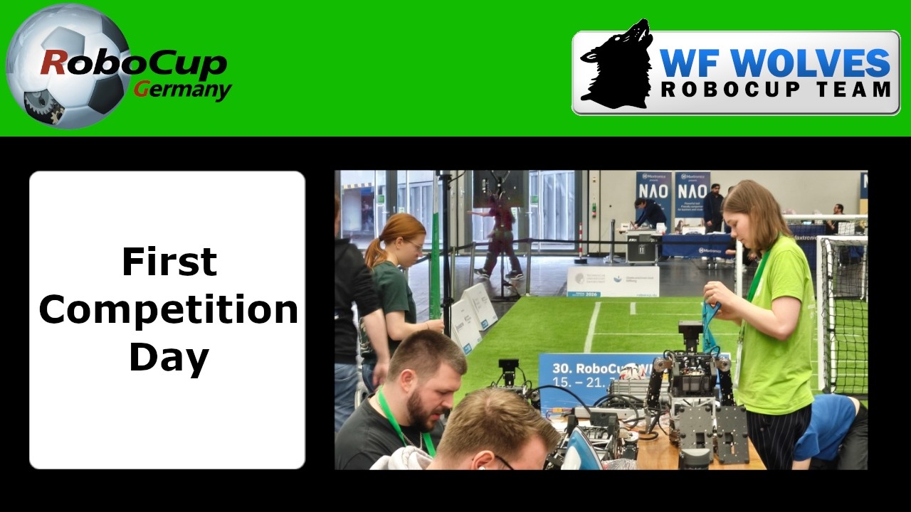 Robocup German Open 2026 - First Competition Day