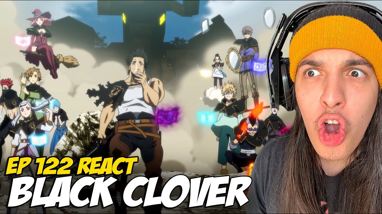 ÉPICO! TOUROS NEGROS INVADEM O TRIBUNAL! - React Black Clover EP 122