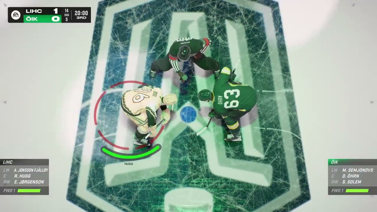 NHL26 Östersund Vs Lidingö HC Omgång 3 26/27