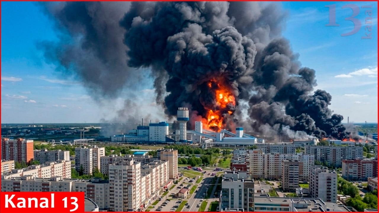 Крупнейший химический завод России в Новомосковске поврежден в результате атаки дронов