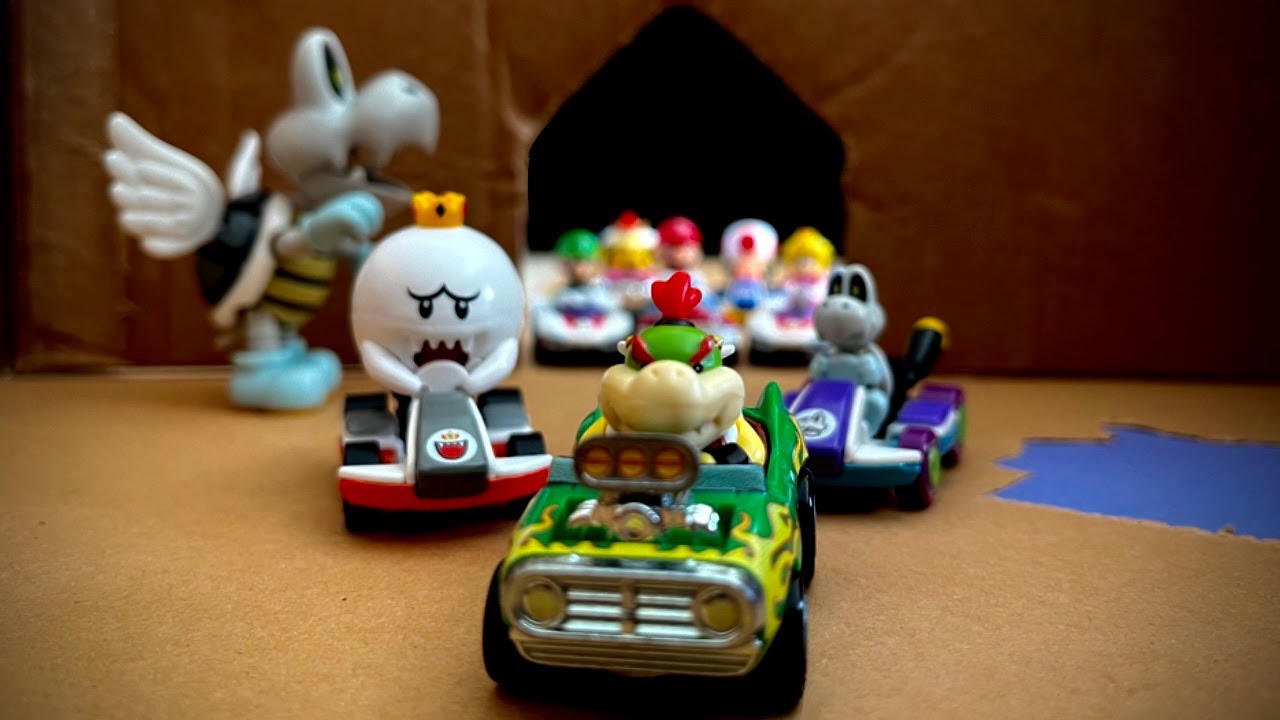 N64 Banshee Boardwalk — Mario Kart Stop Motion