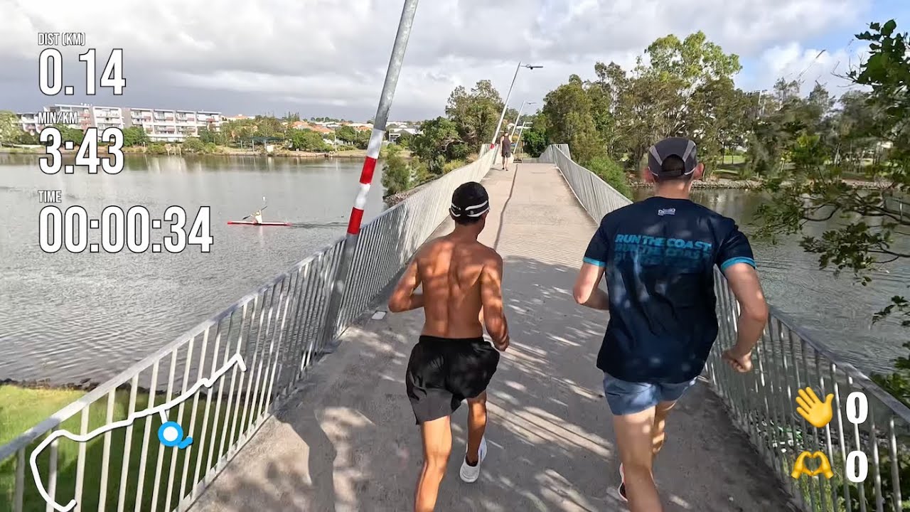 Varsity Lakes parkrun | 17:25 🥵 Heat Training!