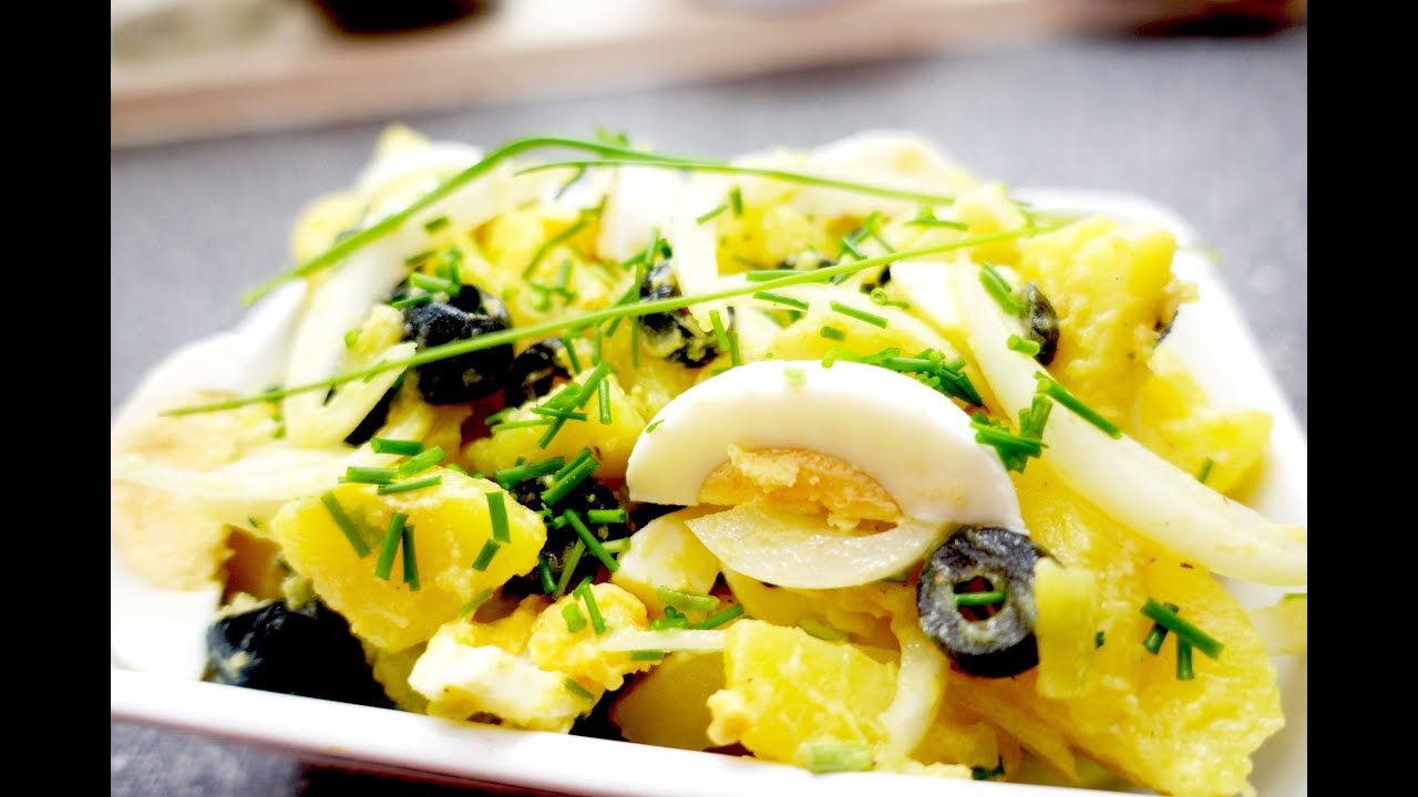 Salata orientala de cartofi | Reteta simpla si gustoasa