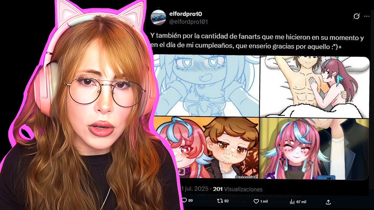 LA RELACIÓN PARASOCIAL del FAN de Emikukis: Mrs Bonnie REACCIONA y CUENTA una EXPERIENCIA PERSONAL