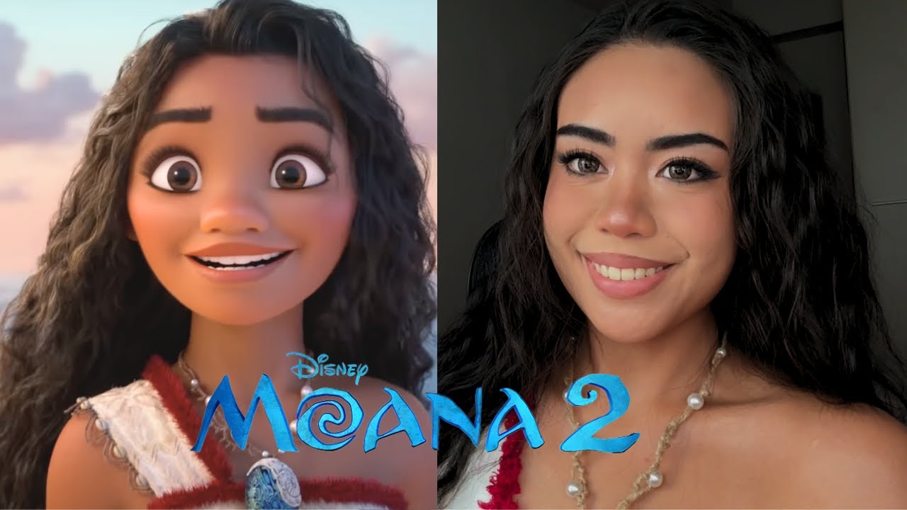 Moana Cosplay Makeup Tutorial | Moana 2