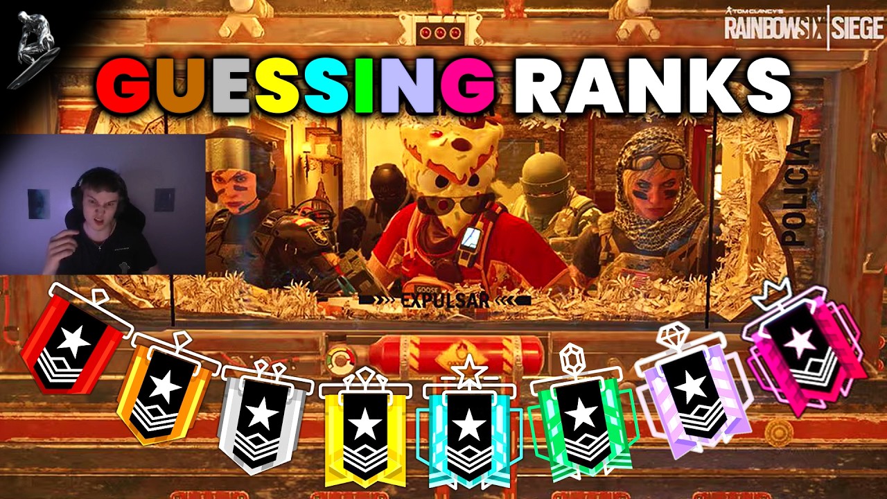 GUESSING RANKS IN RAINBOW SIX SIEGE