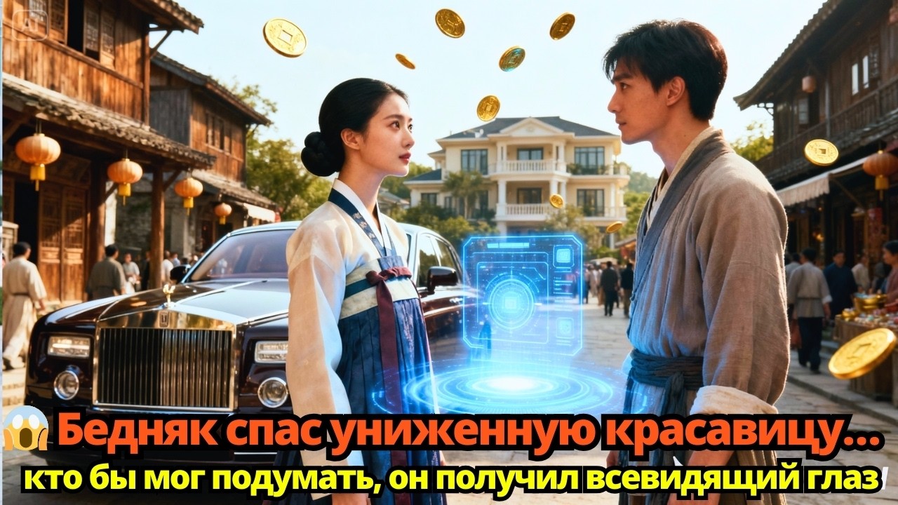 😱 Бедняк спас униженную красавицу… кто бы мог подумать, он получил всевидящий глаз