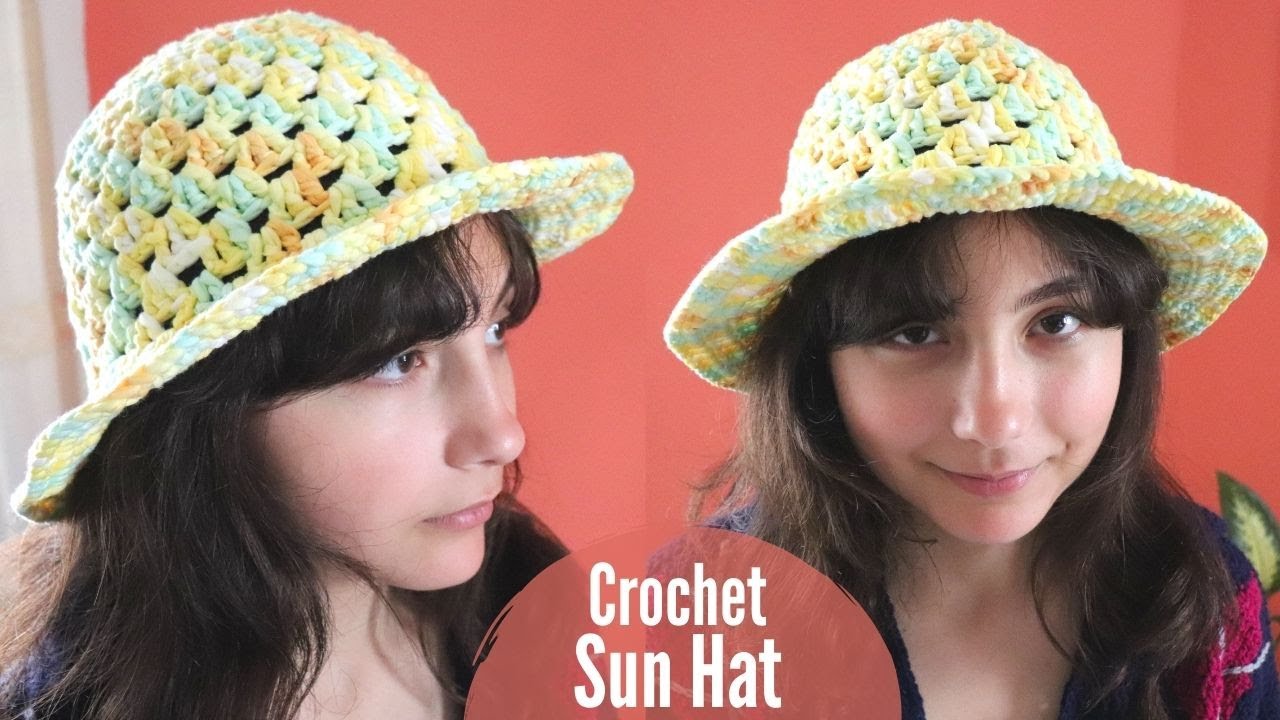Crochet Easy And Fast Sun Hat