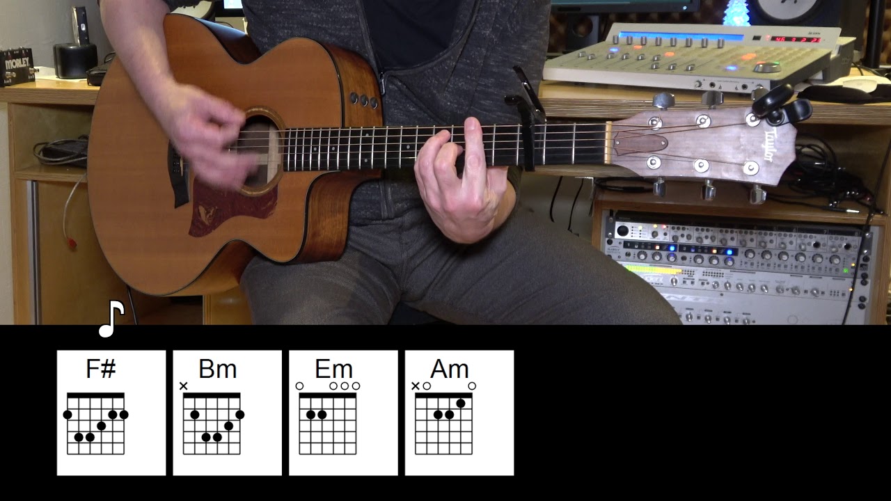 Killer Queen -  Acoustic Guitar - Queen - Original Vocal Track - Chords