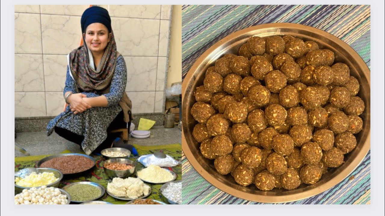 ਅਲਸੀ ਦੀ ਪਿੰਨੀ ਬਣਾਉ ਪੰਜਾਬੀ ਤਰੀਕੇ ਨਾਲ😋अलसी की पिन्नी पंज़ाबी स्टाईल से,Alsi pinni Recipe,Alsi laddo