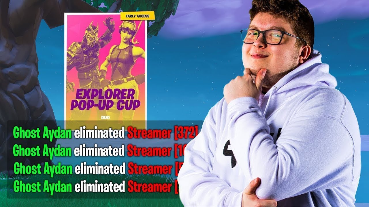 Aydan Best Console DESTROYS Pro Pc Players in EXPLORER POP UP CUP!