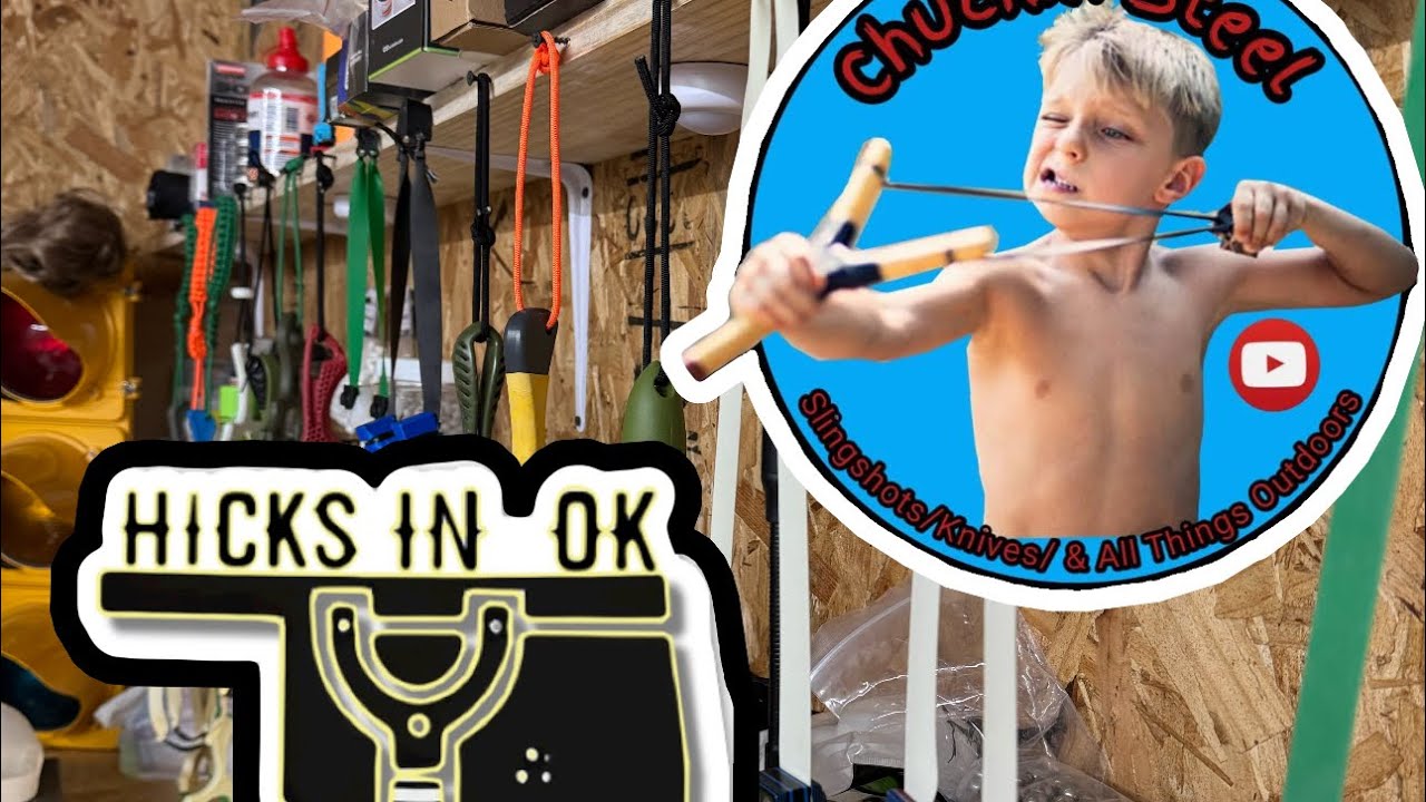 HicksInOk is live! With Chuckin Steel On International Slingshot Day!