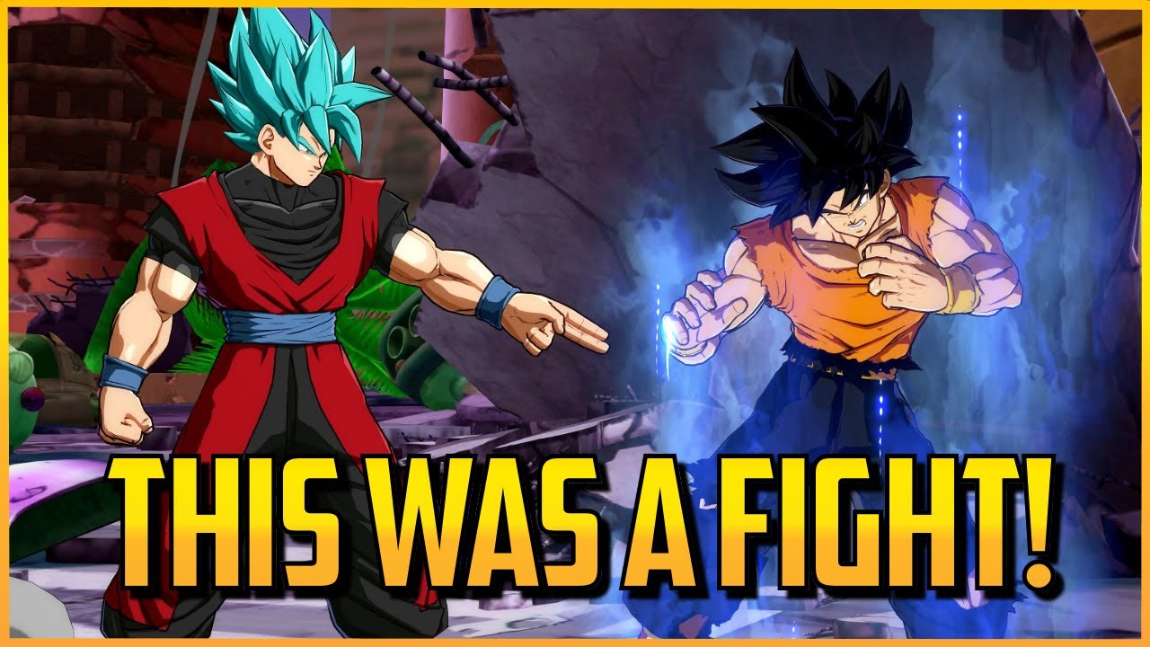 DBFZR ▰ Insane Ultra Instinct Vs Insane Goku Blue【Dragon  Ball FighterZ】