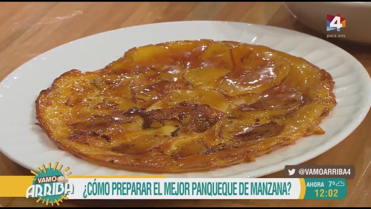 Vamo Arriba -  ¿Cómo preparar el mejor panqueque de manzana?