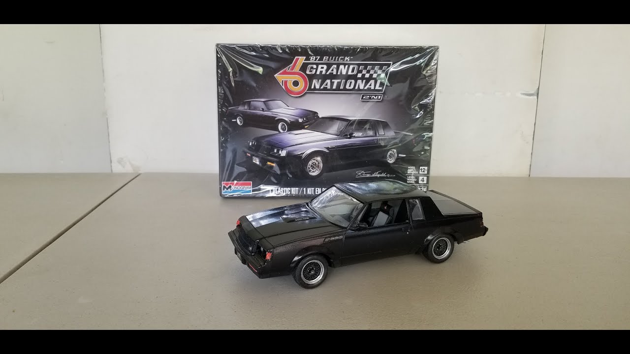 Monogram 87 Buick GNX 1/24 scale Build & Review