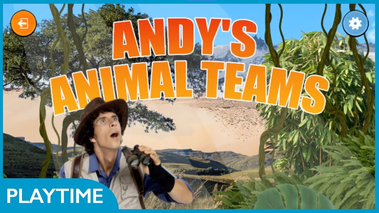 CBeebies Playtime Island | Andy's Animal Teams