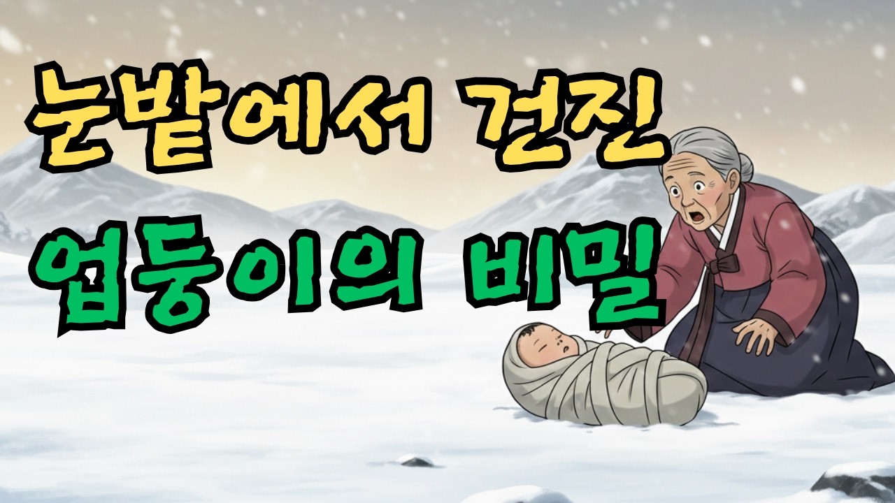 눈밭에서 건진 업둥이의 비밀   야담 | 민담 | 전설 | 설화 | 옛날이야기 | 오디오북