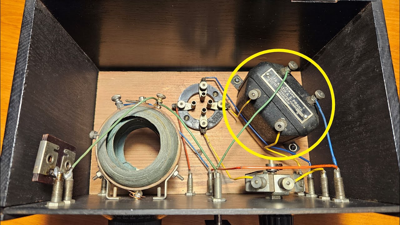 Resurrection: 1920s Křižík Transformer Coil Winding Secrets, Körting, crystal vintage radio reciever