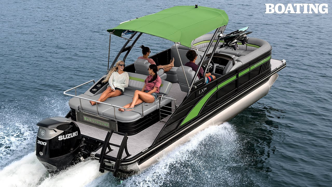 2021 Bennington 24 LXSBA Boating Review 👍 LX Line of Pontoon Boats