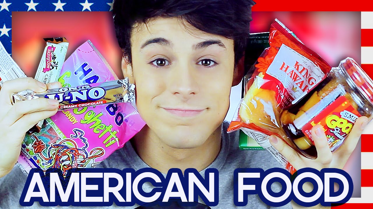 AMERICAN FOOD TASTE TEST!