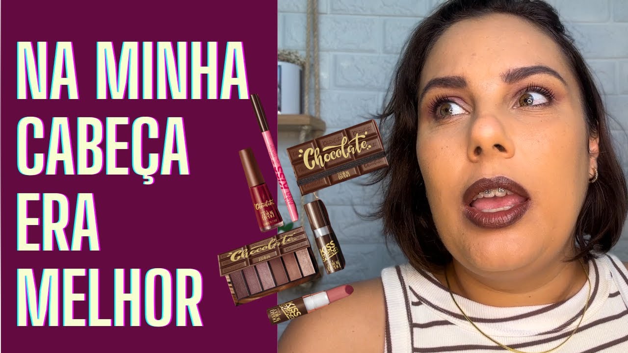 COLEÇÃO CHOCOLATE COLOR TREND AVON | PALETTA BATOM LÁPIS E ESMALTE | DICAS DA TIA