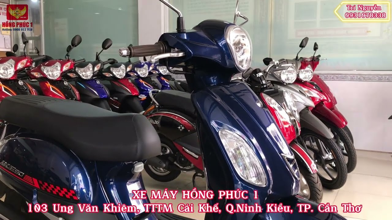 GIÁ XE TAY GA 50cc CHÍNH HÃNG KYMCO LIKE 50 PHIÊN BẢN ĐẶC BIỆT XANH ĐEN