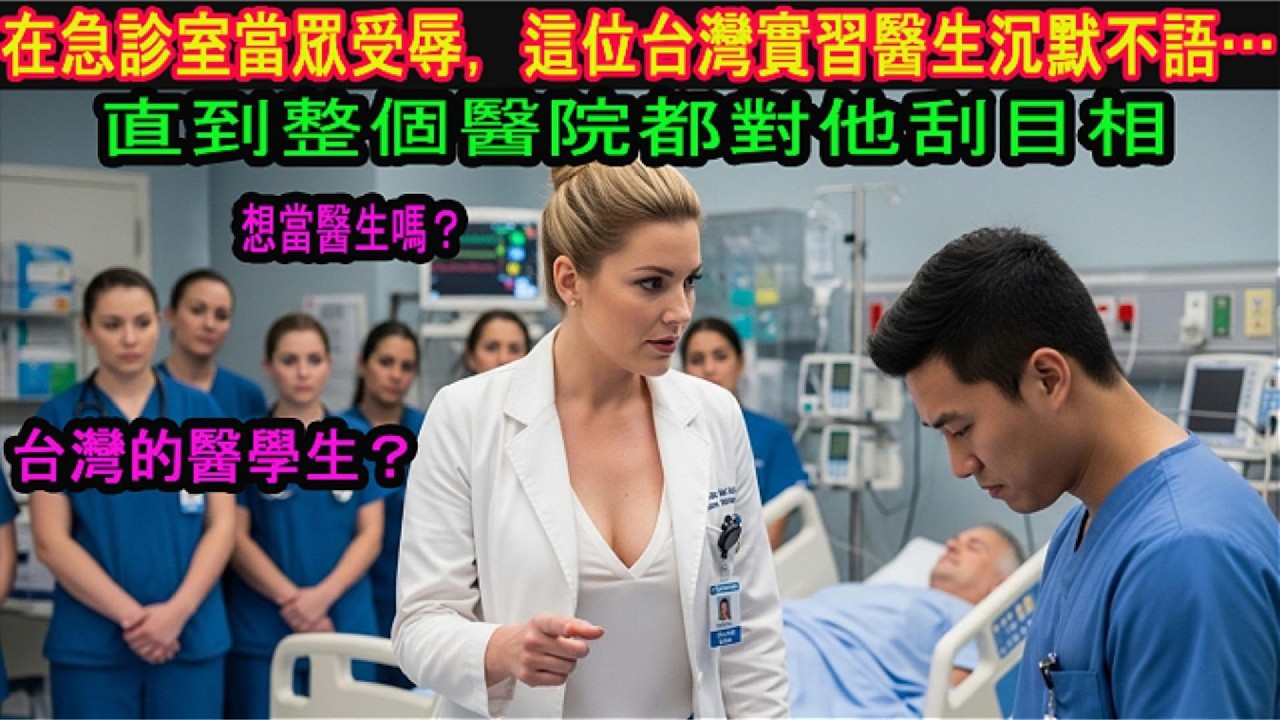 「想診斷我？你來試試看，我懷上你的孩子都行！」狠狠羞辱台灣住院醫師的美國女醫，迎來了誰也沒想到的驚人結局。