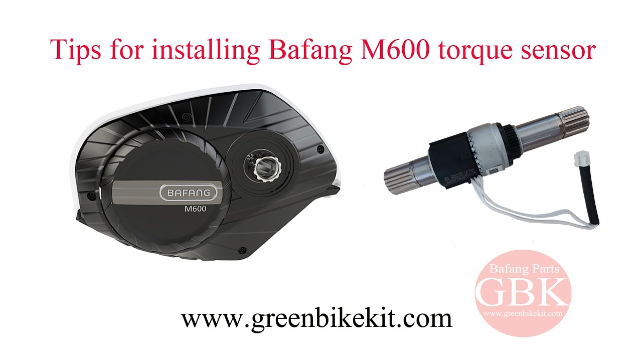 Tips for installing Bafang M600 Torque sensor