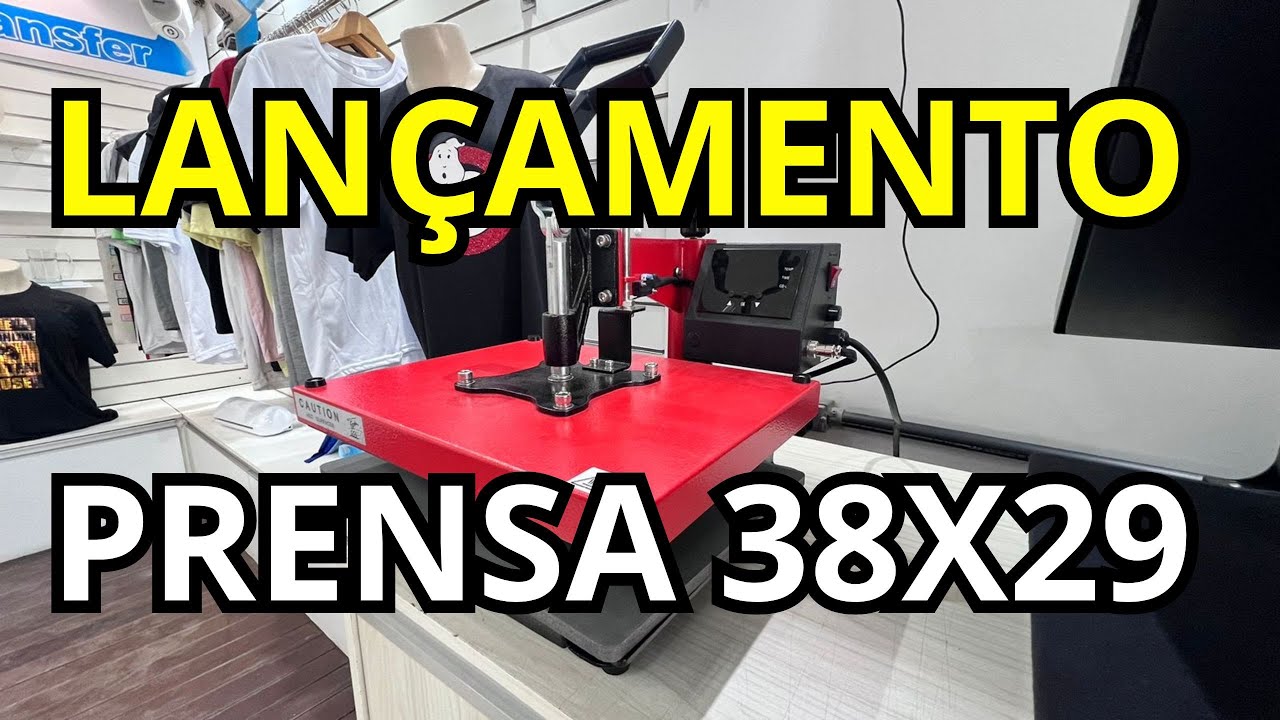 LANÇAMENTO PRENSA PLANA 38X29CM - 220V