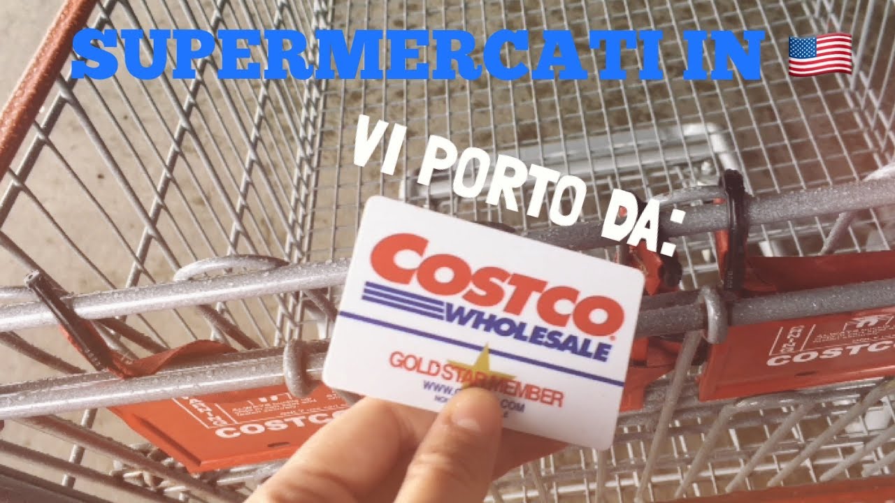Spesa al supermercato americano: COSTCO!