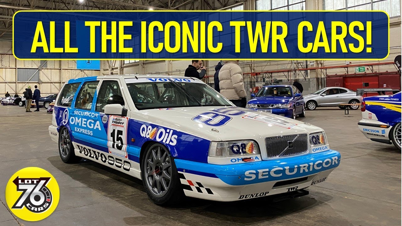 All the iconic cars created by TWR in the last 50 years in one show!