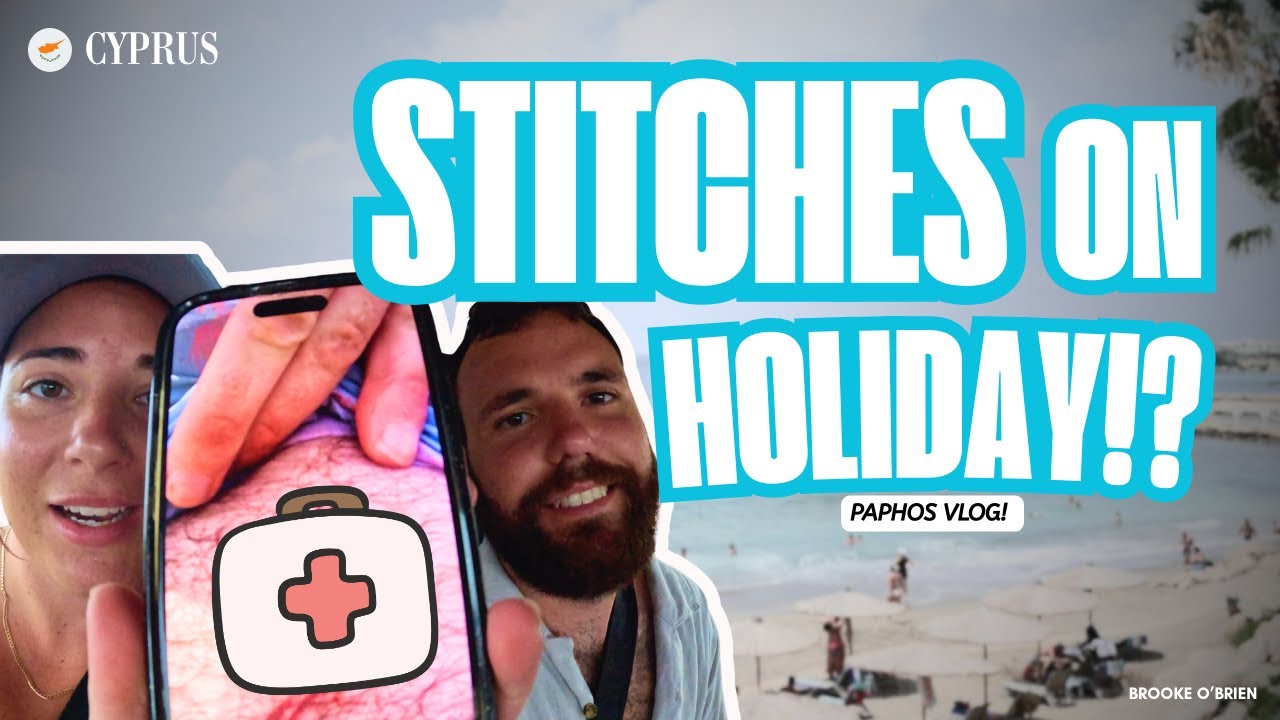 Exploring PAPHOS! Beaches, Food & a Surprise Hospital Visit